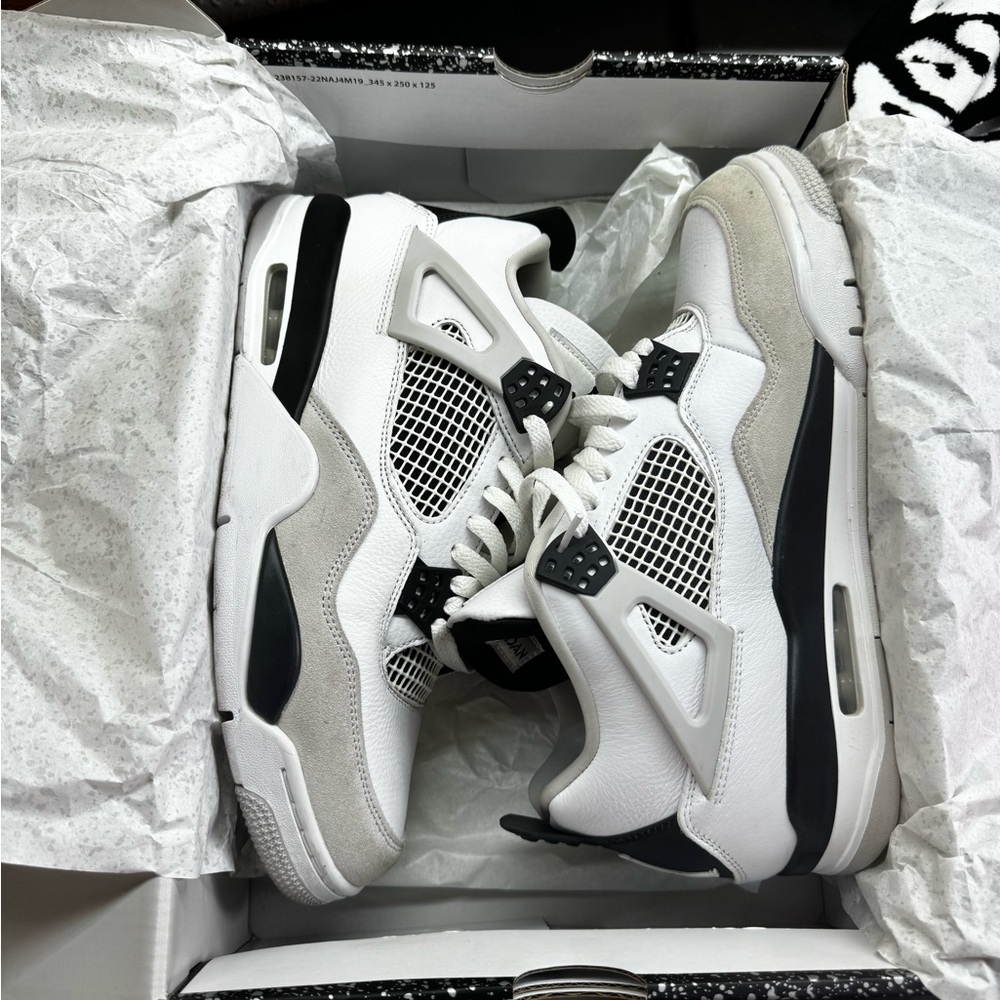 Jordan 4 Military Black size 10.5 (negotiable price)